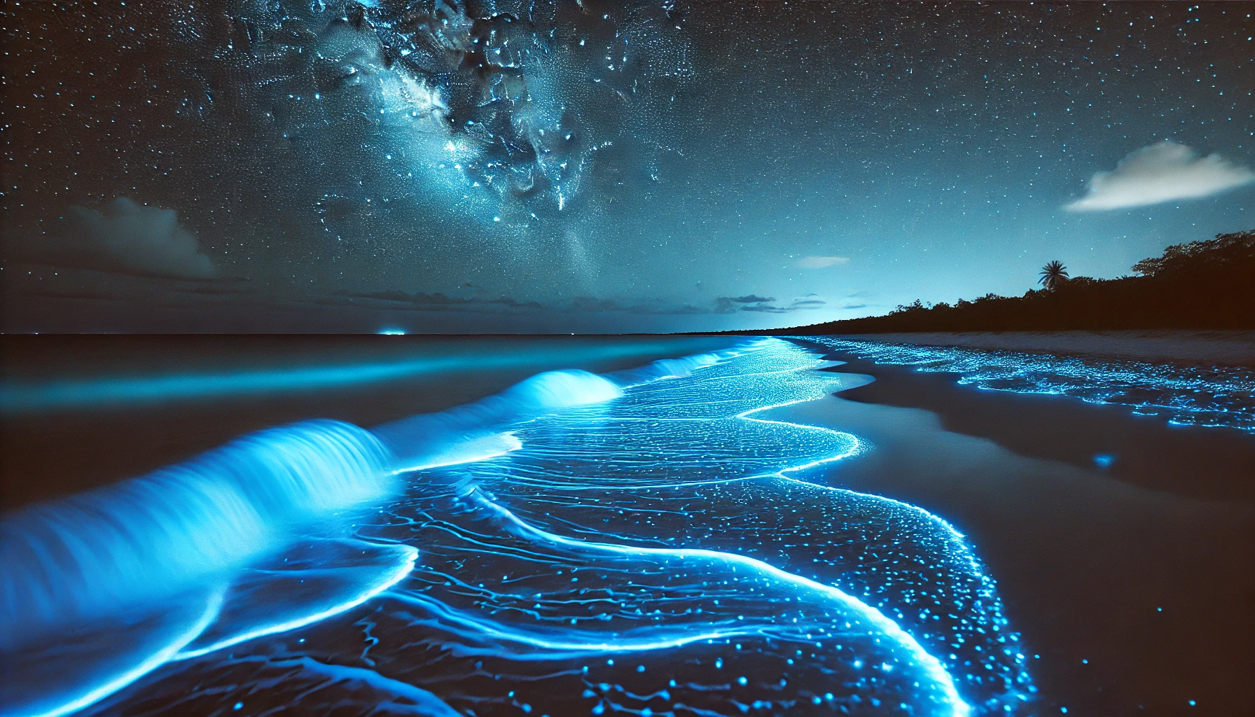 Bioluminescent Beaches How And Why Oceans Glow At Night Eco Friendly 